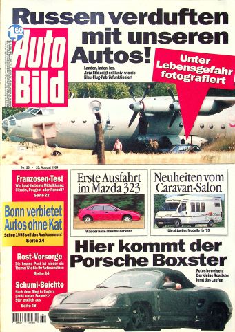 Deckblatt Auto Bild (33/1994)